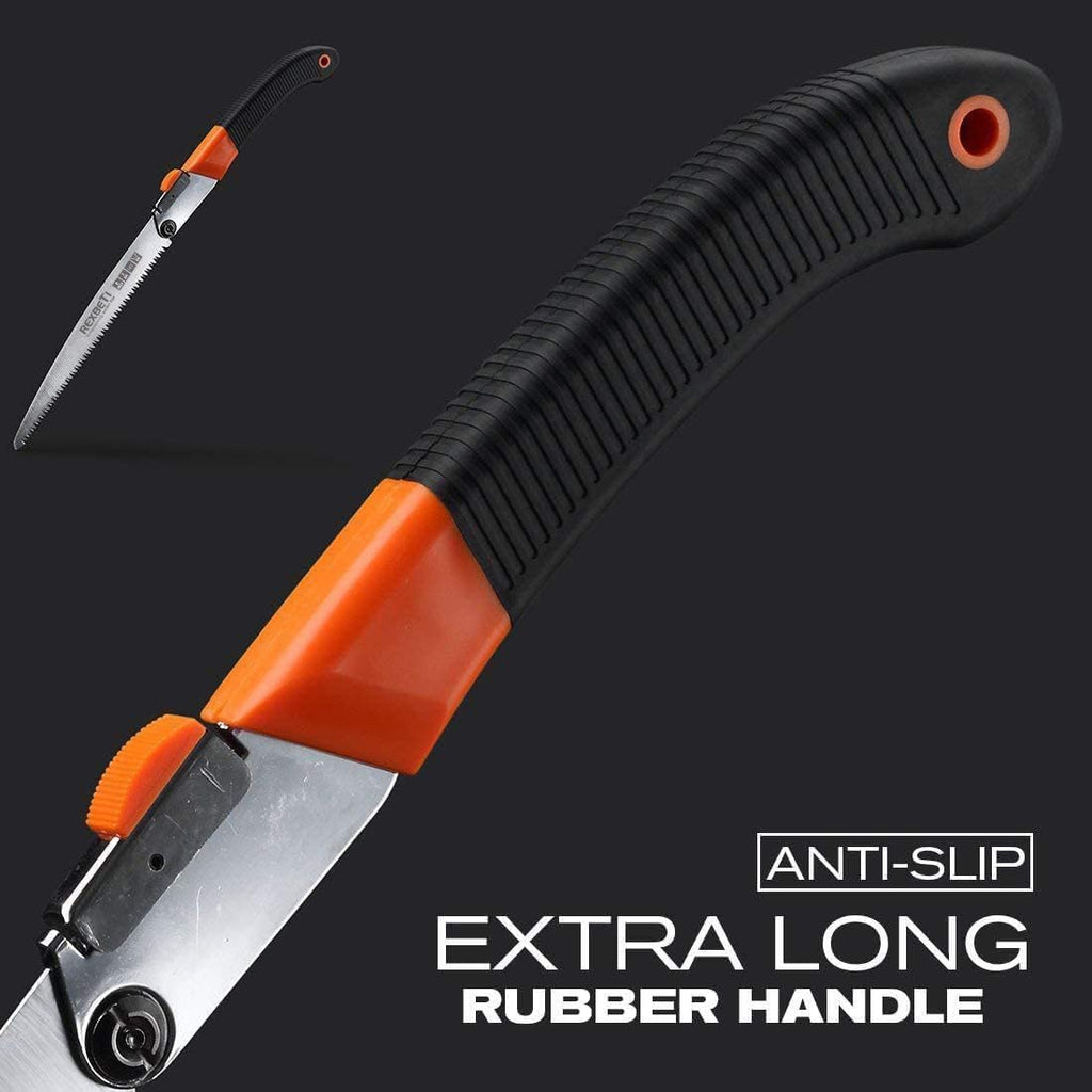 Products​Folding Saw, Compact Design 8 Inch Blade Hand Saw for Wood Camping, Dry Wood Pruning Saw with Hard Teeth, Quality SK-5 Steel -Smartshelf Sales Smartshelf Sales