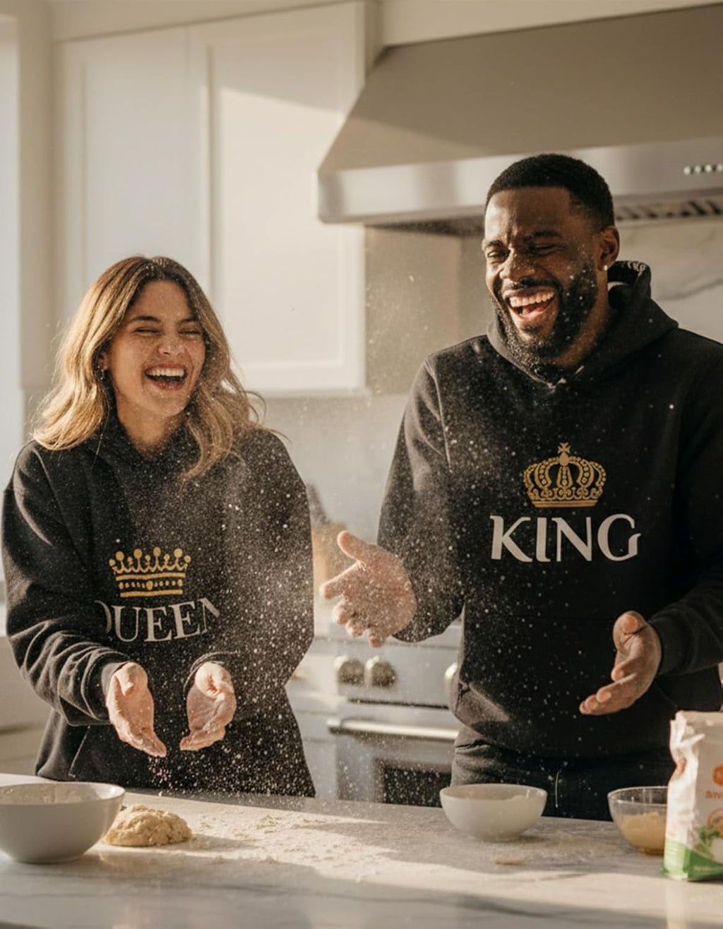 His and Hers Matching Valentines Day Hoodies