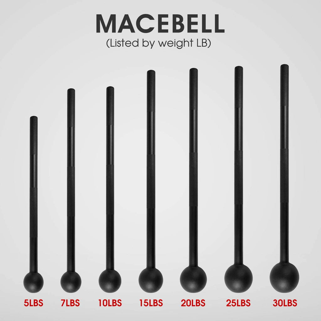 Products​Steel Mace Bell for Strength Training, Support Full Body, Muscles, Shoulder, Grips & Forearms Workouts, Stretching 5, 7, 10, 15, 20, 25, 30 LB for Woman & Man -Smartshelf Sales Smartshelf Sales