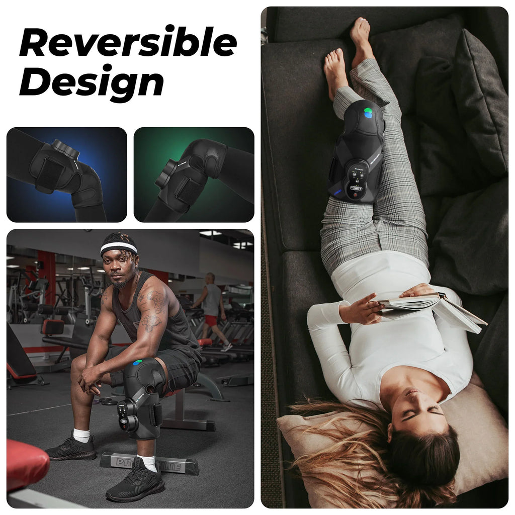 Rechargeable Knee Massager for Pain Relief & Comfort