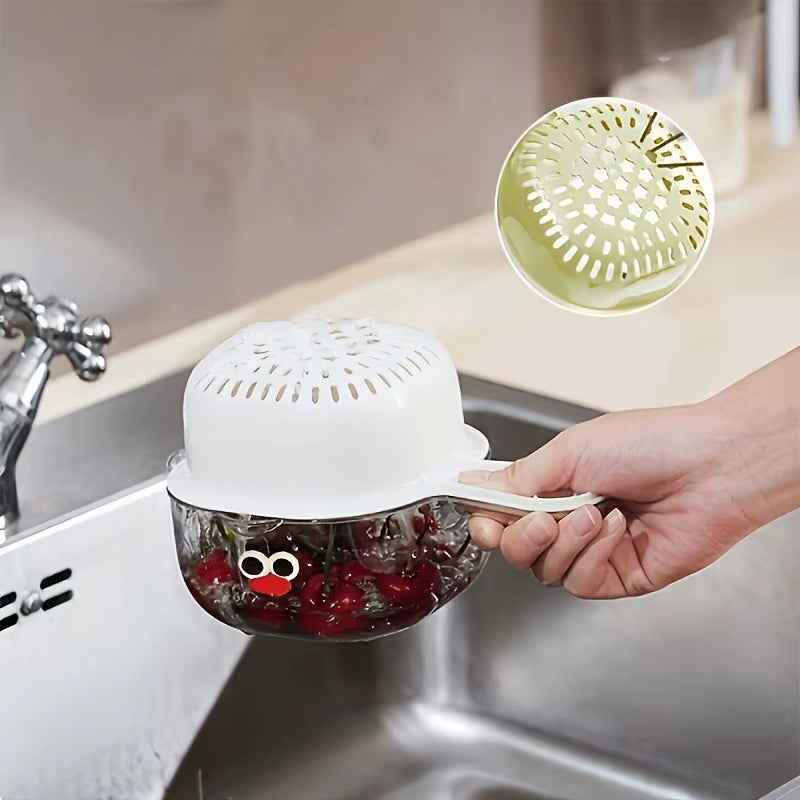 Products​Dopamine Double-Layer Drain Basket – Wash & Strain in Style -Smartshelf Sales Smartshelf Sales