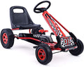 Go Kart for Kids Off-Road Pedal Cart with Steering