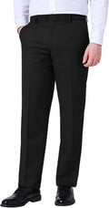 Products​Mens Classic Slim Fit Fit Stretch Flat Front Slacks Dress Pants -Smartshelf Sales Smartshelf Sales