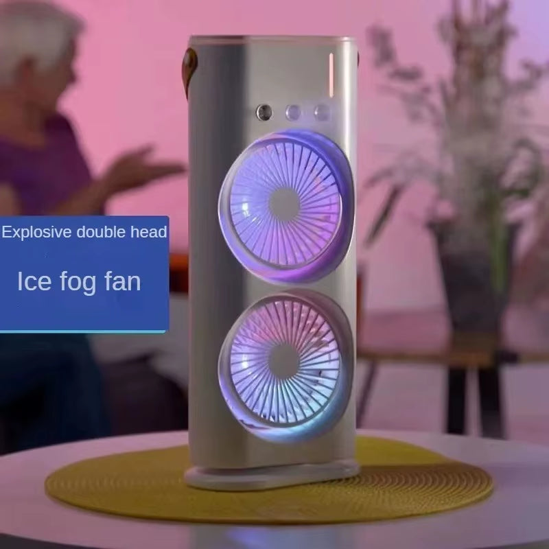 Products​BreezeGlow™ 2-in-1 Dual Mist Cooling Fan – Chill, Hydrate & Light Up Your Space -Smartshelf Sales Smartshelf Sales