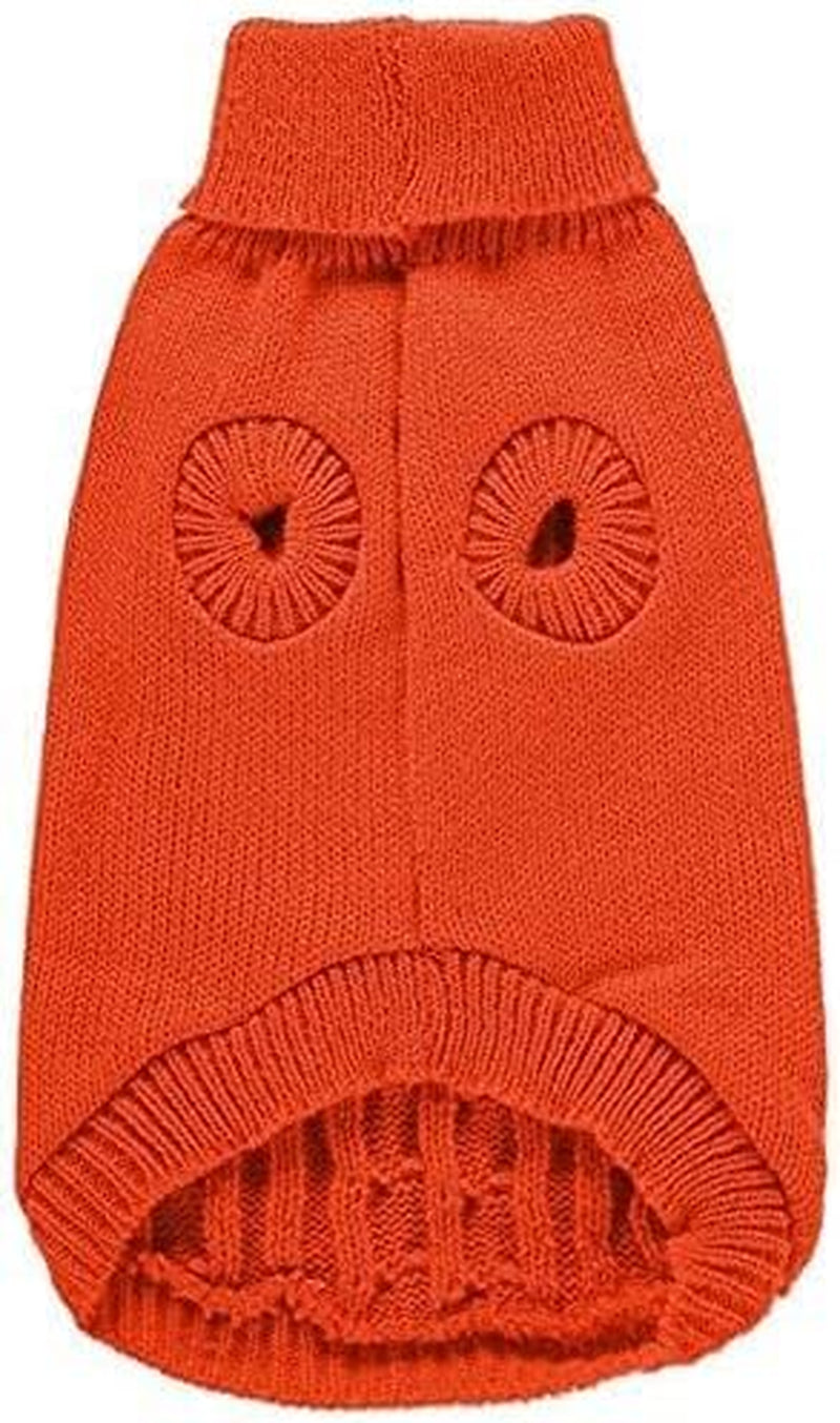 Small Dog Sweaters Knitted Warm Pet Sweater for Winter