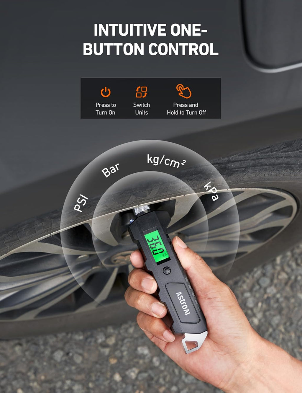 Products​Digital Tire Gauge 230 PSI -Smartshelf Sales Smartshelf Sales