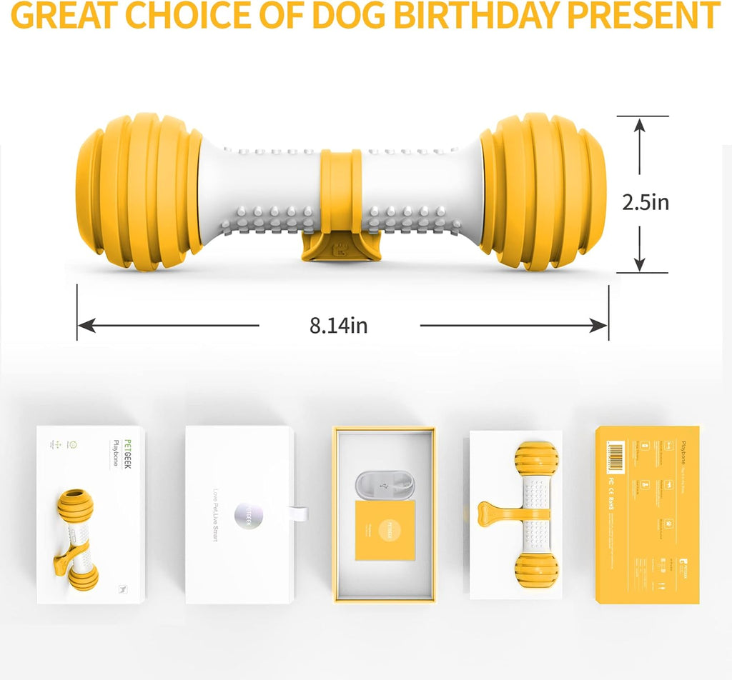 Interactive Dog Toys Motion Activated Dog Bone