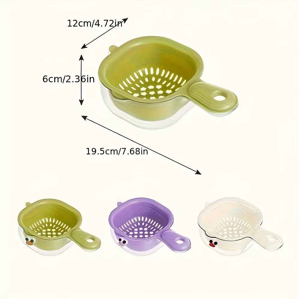 Products​Dopamine Double-Layer Drain Basket – Wash & Strain in Style -Smartshelf Sales Smartshelf Sales