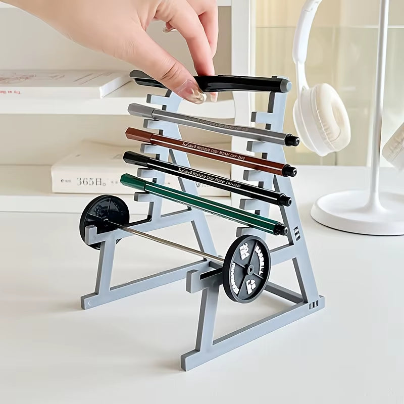 Products​Barbell Pen Holder – Lift Your Desk Game! -Smartshelf Sales Smartshelf Sales