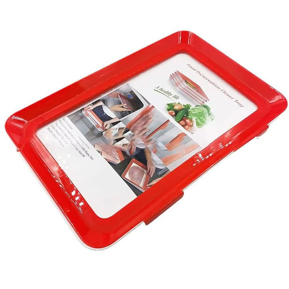 Products​FreshPrep Reusable Meal Prep Tray – Stackable BPA-Free Food Storage Containers for Easy Preservation -Smartshelf Sales Smartshelf Sales