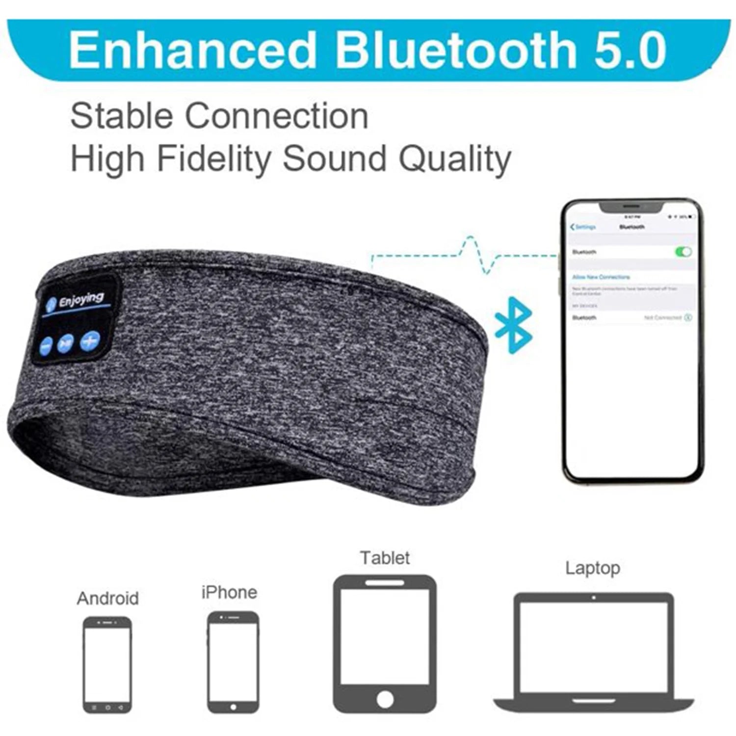 Sleep Headphones Wireless for Comfort & Relaxation