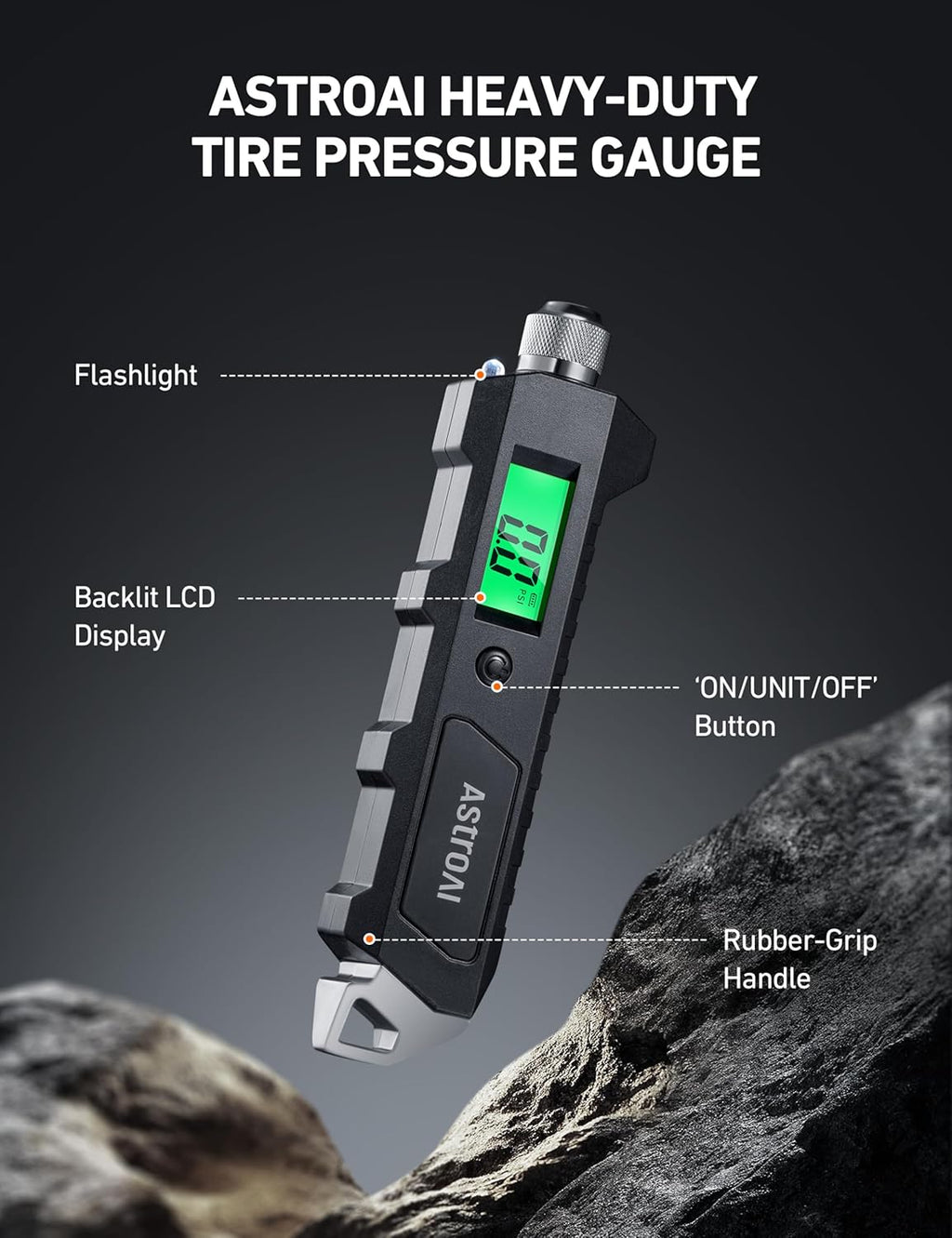 Products​Digital Tire Gauge 230 PSI -Smartshelf Sales Smartshelf Sales