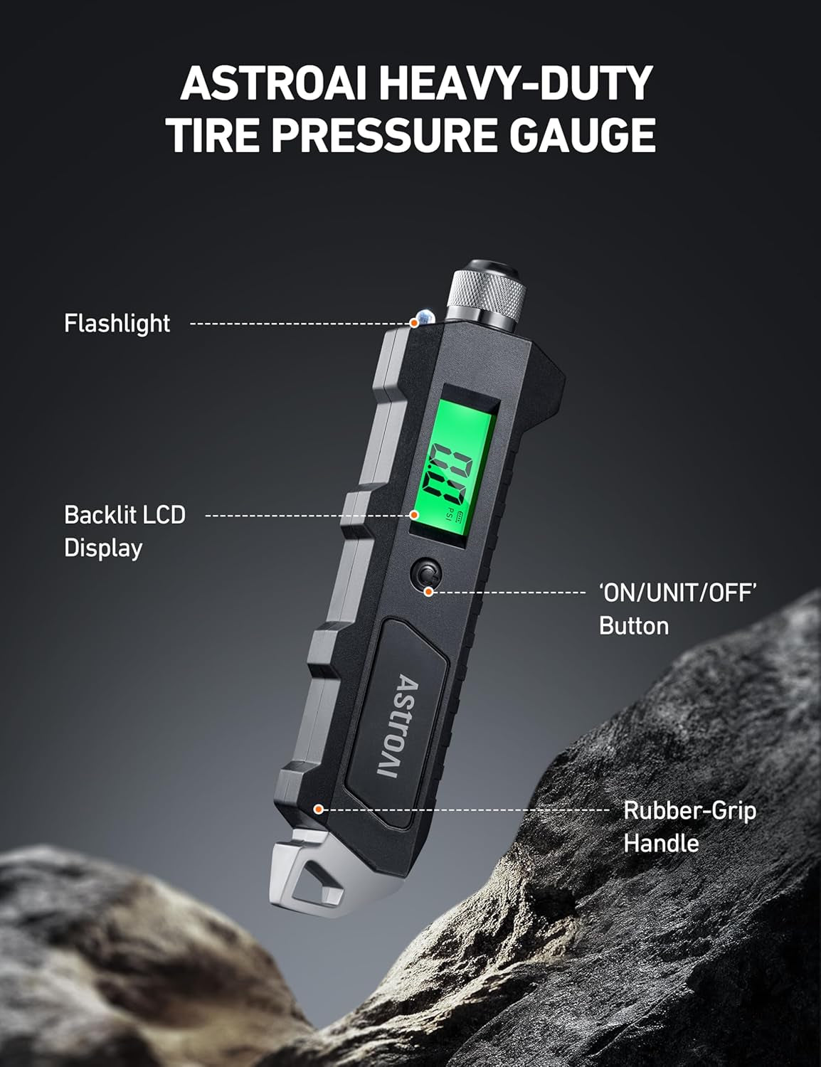 Products​Digital Tire Gauge 230 PSI -Smartshelf Sales Smartshelf Sales