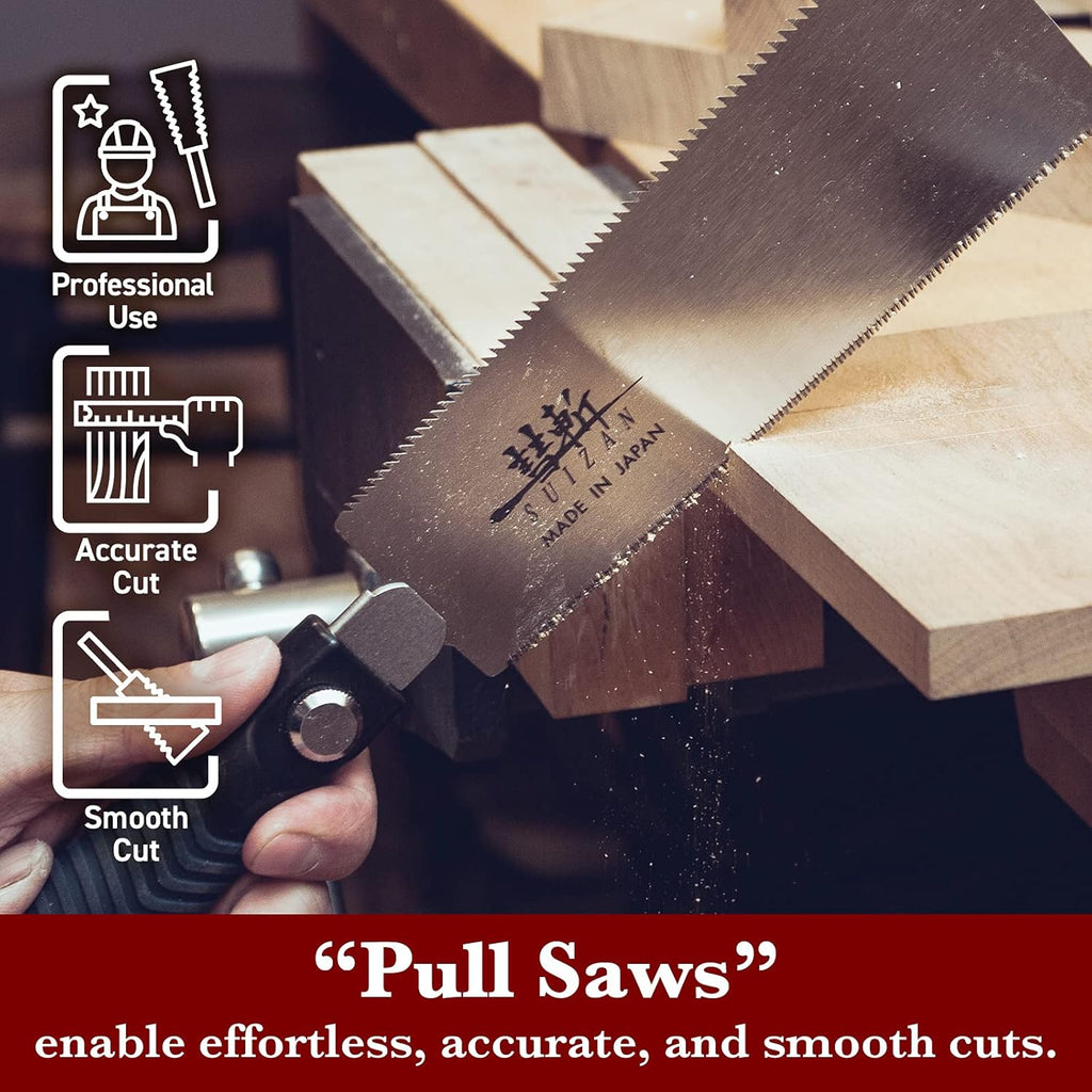Products​Japanese Ryoba Pull Saw 7 Inch Double Edge Hand Saw for Woodworking -Smartshelf Sales Smartshelf Sales