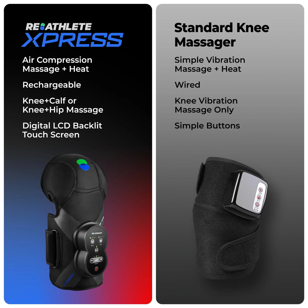 Rechargeable Knee Massager for Pain Relief & Comfort
