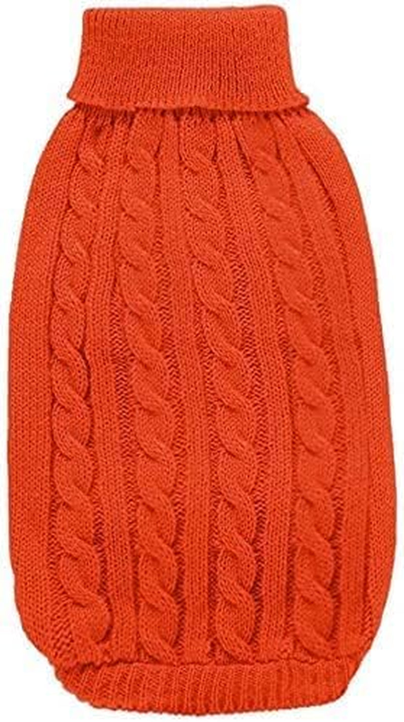 Small Dog Sweaters Knitted Warm Pet Sweater for Winter