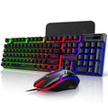 RGB Gaming Keyboard and Mouse Set, LED Backlit