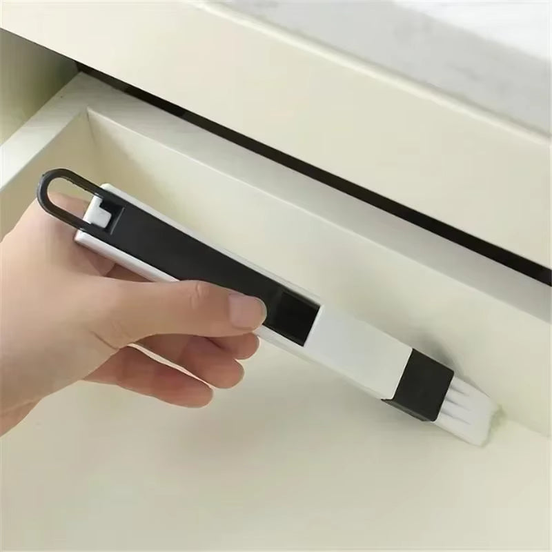 Products​CleanSweep Polished Window Track & Keyboard Brush – Nook & Cranny Dust Shovel for Effortless Cleaning -Smartshelf Sales Smartshelf Sales
