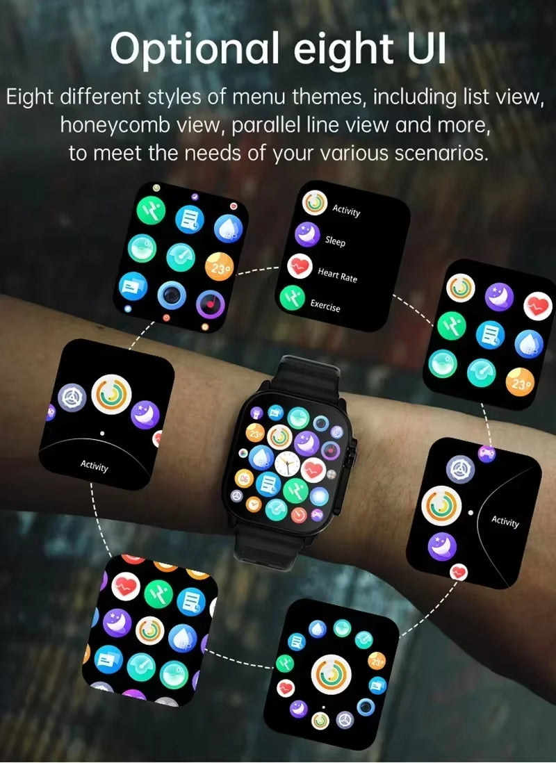 Products​Smart Watch Bluetooth Talk Smartwatch Message Alert Heart Rate Monitor Sports Watch for Android IOS Men Women -Smartshelf Sales Smartshelf Sales