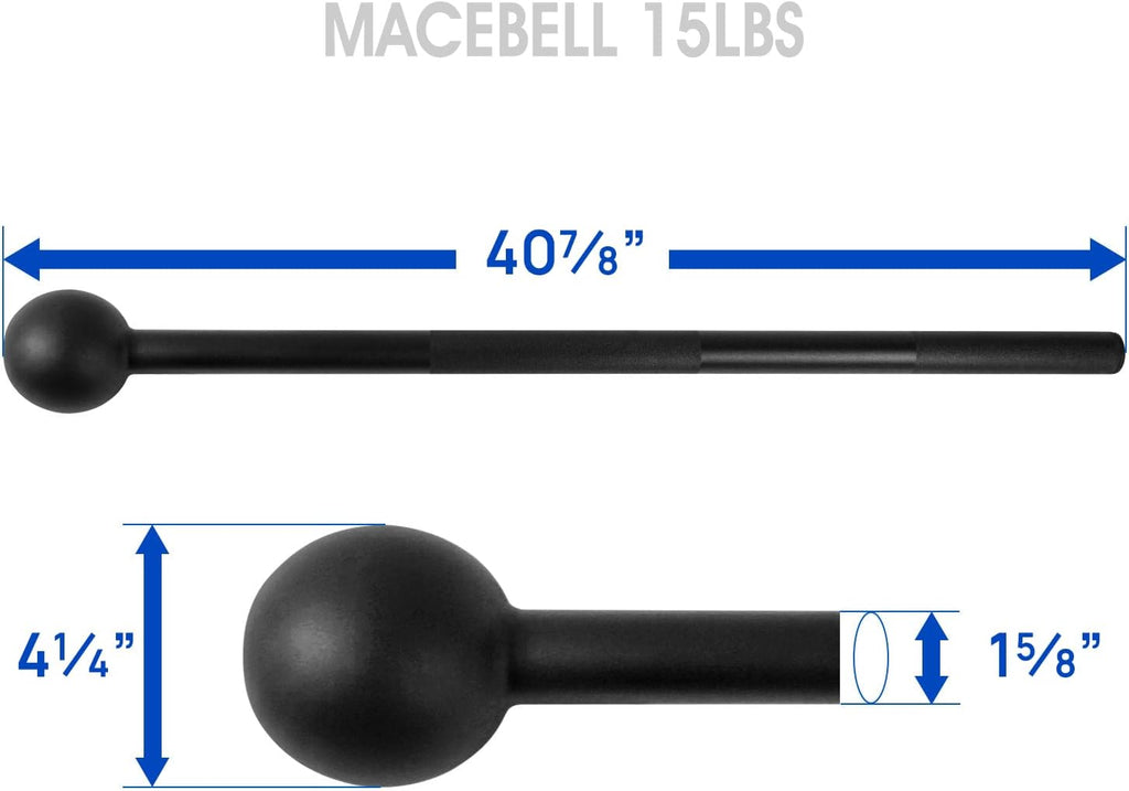 Products​Steel Mace Bell for Strength Training, Support Full Body, Muscles, Shoulder, Grips & Forearms Workouts, Stretching 5, 7, 10, 15, 20, 25, 30 LB for Woman & Man -Smartshelf Sales Smartshelf Sales