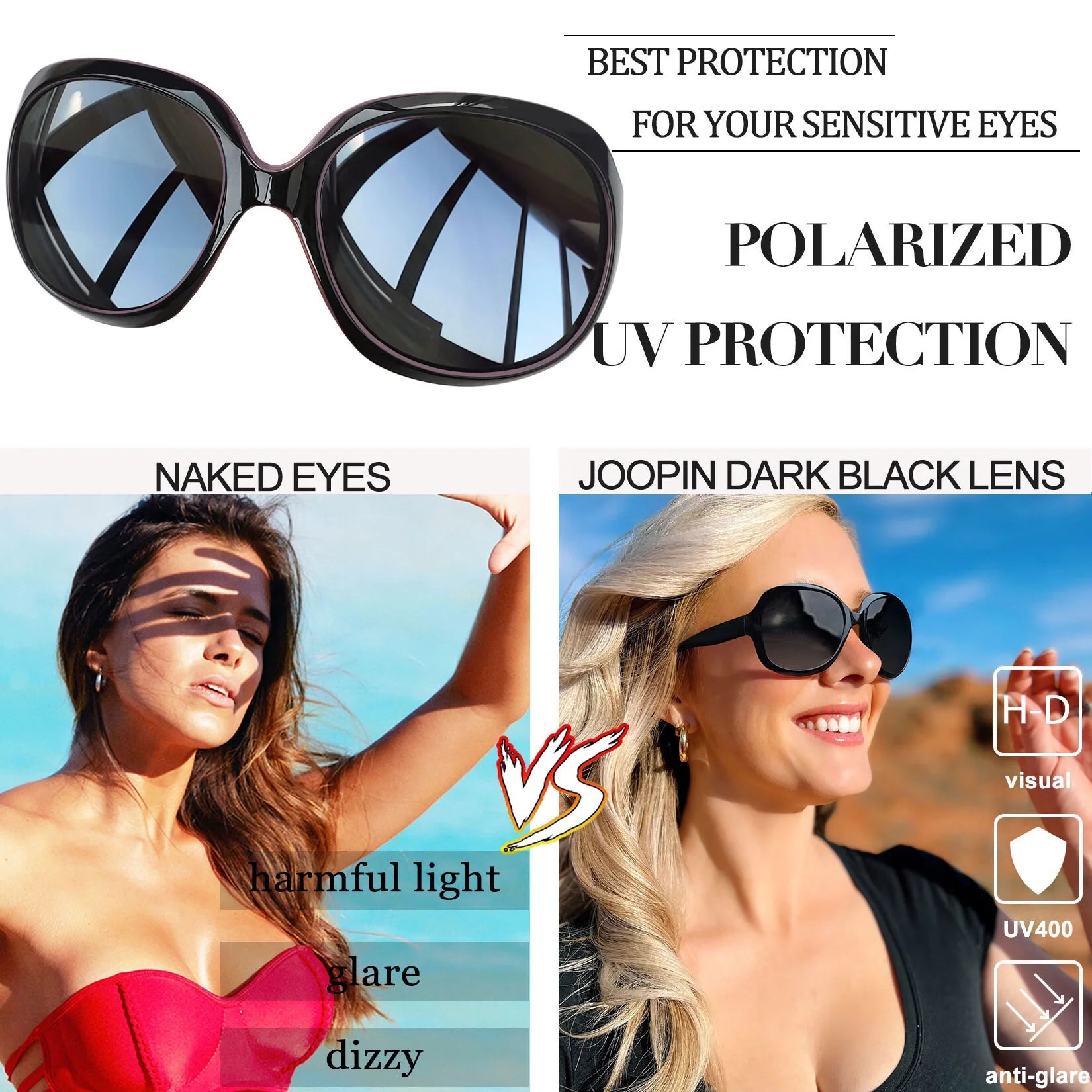Polarized Sunglasses for Women - UV Protection & Style