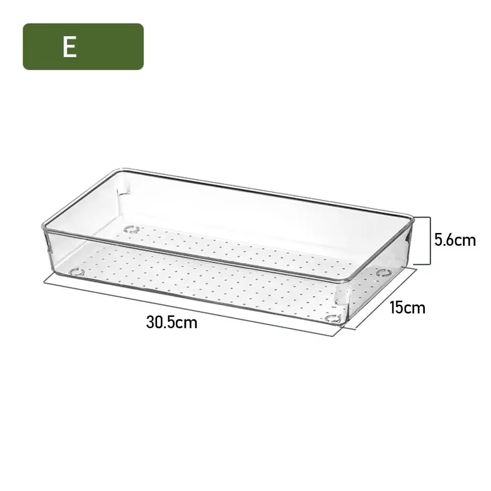 Products​ClearNest Organizer – Transparent Anti-Scratch Drawer Storage Box for Cosmetics, Office & Home -Smartshelf Sales Smartshelf Sales