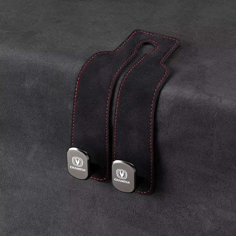 Products​Luxury Suede Double Hook Organizer – Premium Rear Seat Backrest Hook for Changan CS Series & Eado -Smartshelf Sales Smartshelf Sales