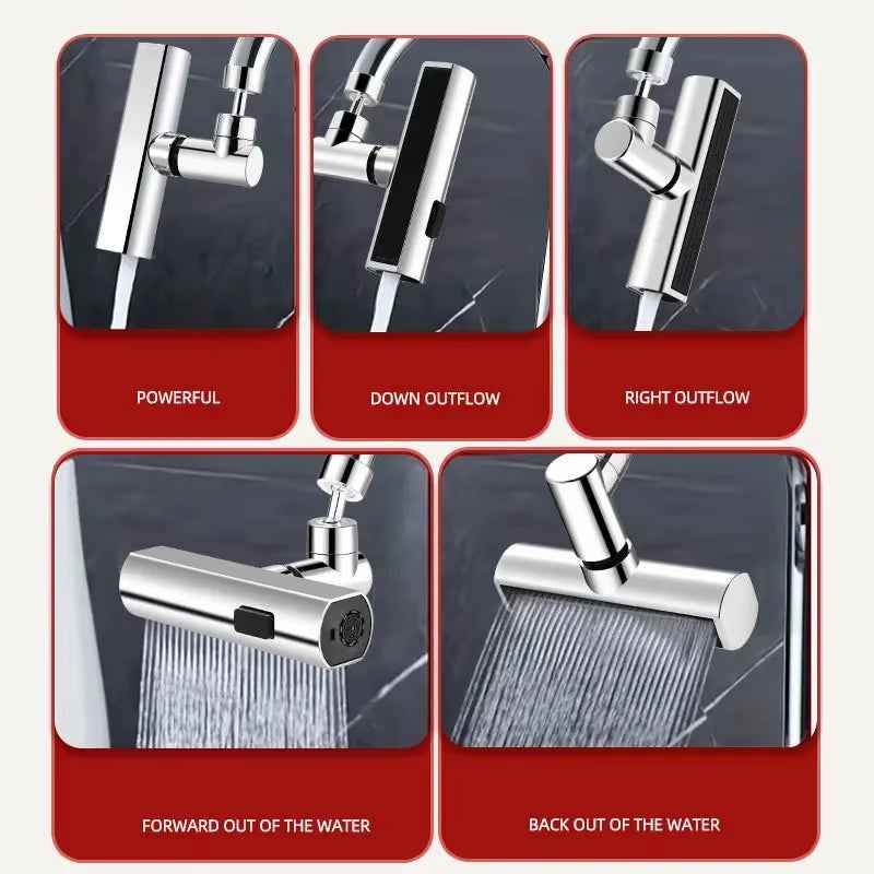 Products​Waterfall Swivel Faucet Nozzle – 3 Modes of Pure Convenience -Smartshelf Sales Smartshelf Sales