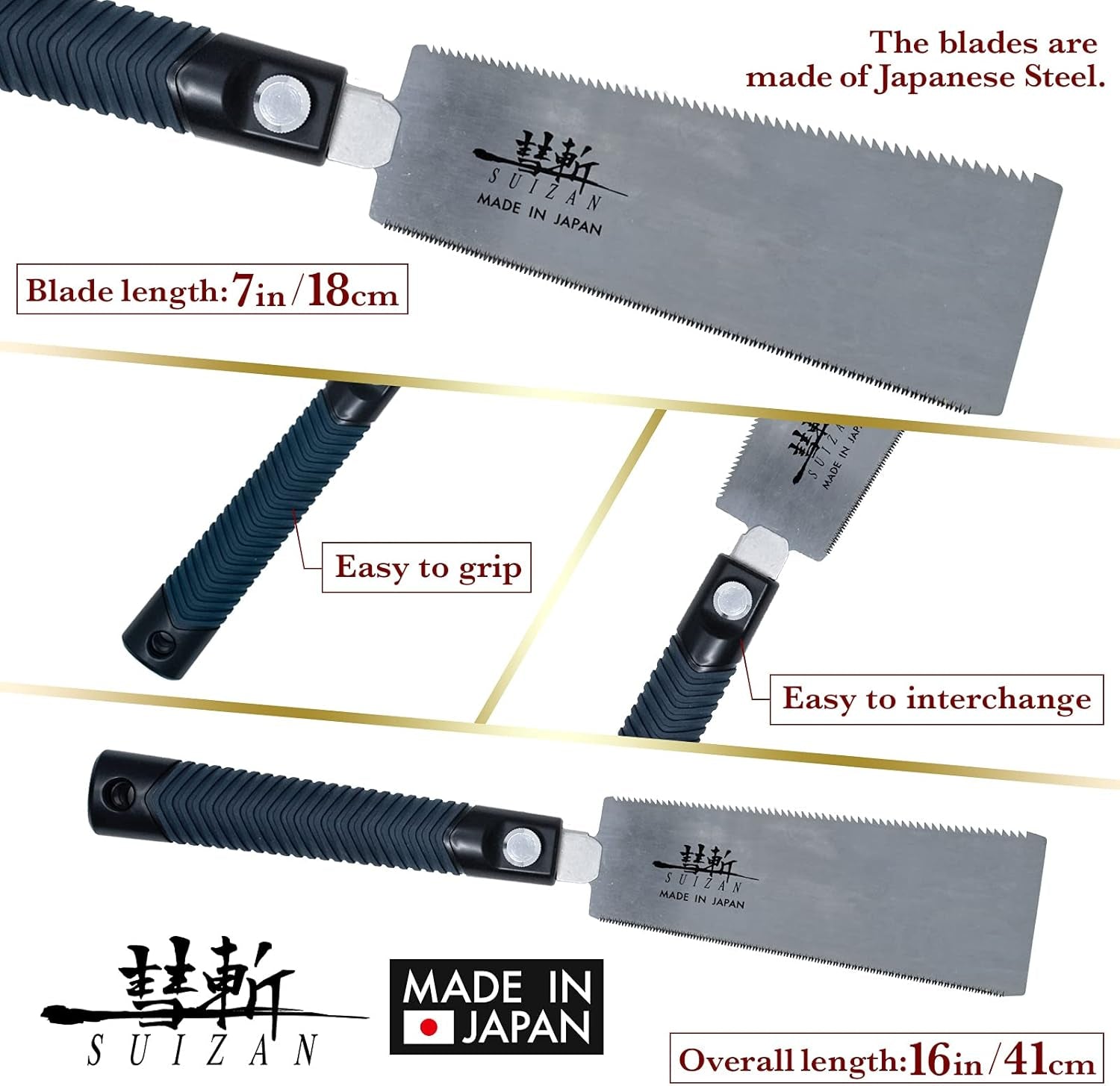 Products​Japanese Ryoba Pull Saw 7 Inch Double Edge Hand Saw for Woodworking -Smartshelf Sales Smartshelf Sales
