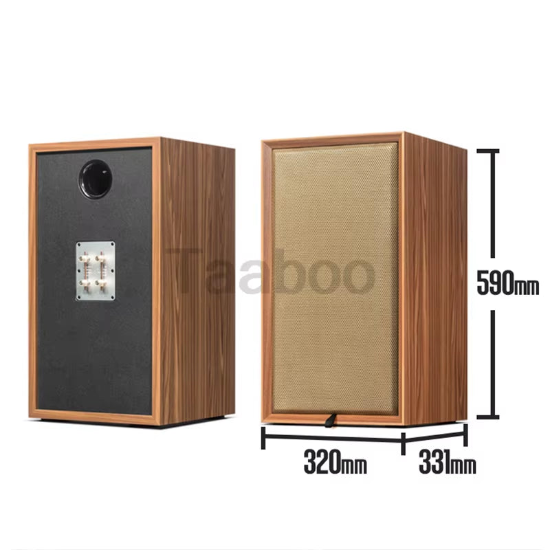 Products​8 Inch Three-Way Labyrinth Speaker Empty Box Bookshelf Speaker Home Speaker DIY Hifi Audio Wooden Handmade Box Passive Speaker -Smartshelf Sales Smartshelf Sales