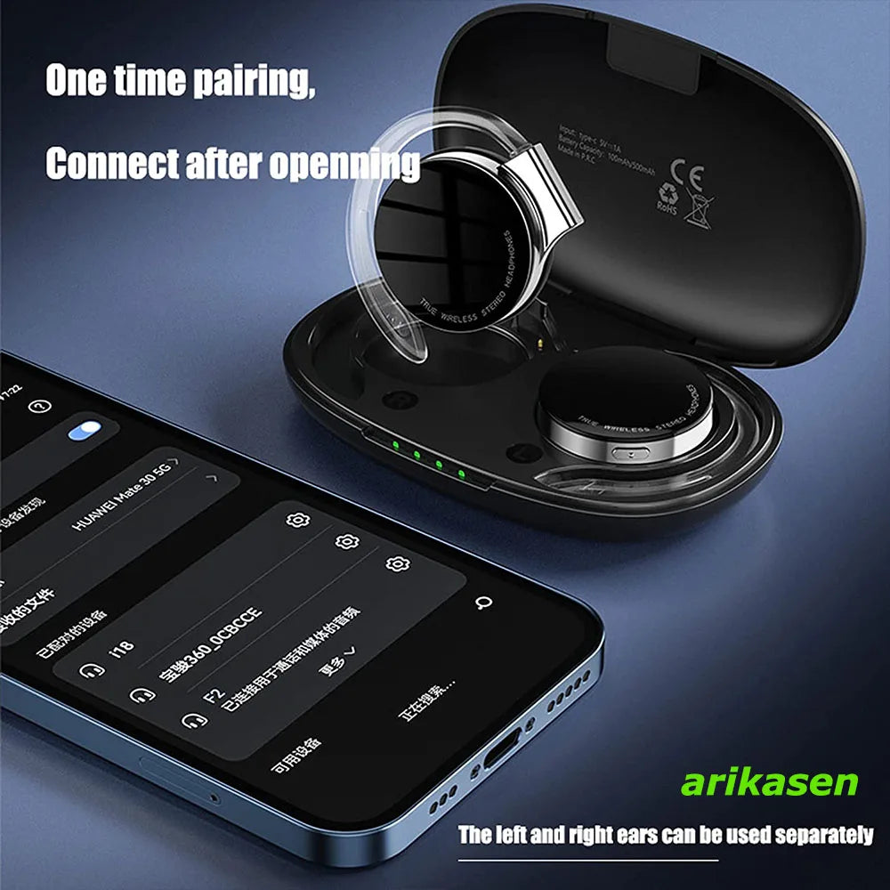 Open ear noise cancelling headphones