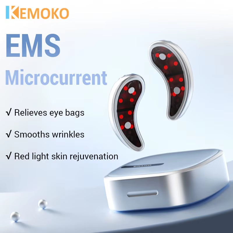 Products​Led Red Light Eye Care Therapy EMS Pulse Micro-Current Device Eye Massager to Relieve Fatigue for Treatment under Eye Wrinkle -Smartshelf Sales Smartshelf Sales
