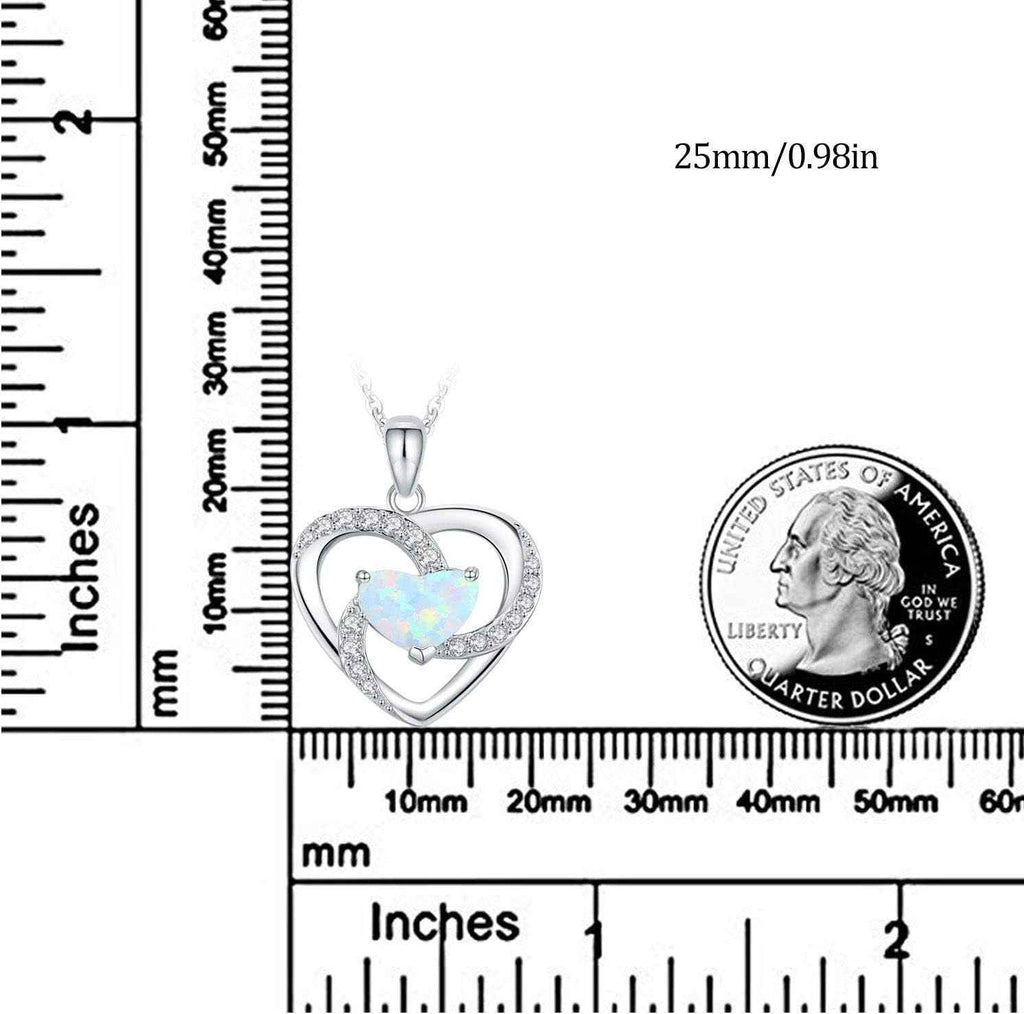 925 Sterling Silver Heart Necklace I Love You to the Moon and Back Pendant Sun Star Moon Necklace Jewelry for Women with Gifts Box