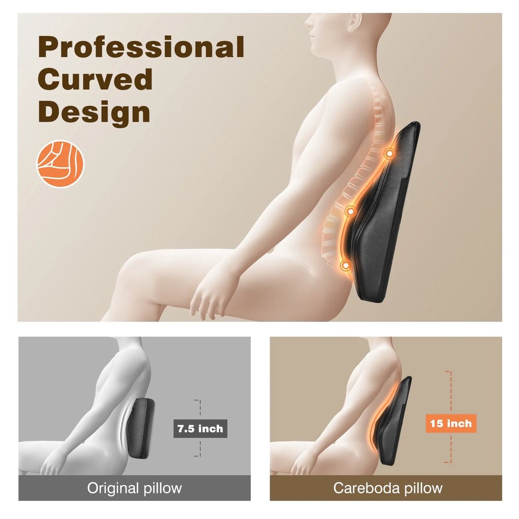 back massager with heat therapy