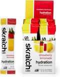 Hydration Packets Strawberry Lemonade 20Ct Electrolyte