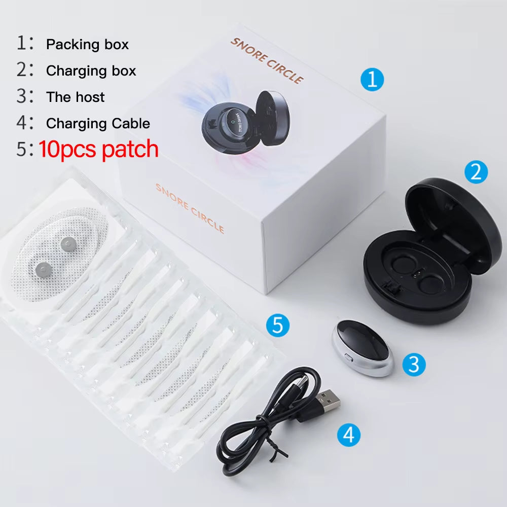 Products​SmartSnore™ 5-Pair EMS Anti-Snoring Device – Breathe Easy, Sleep Deep -Smartshelf Sales Smartshelf Sales