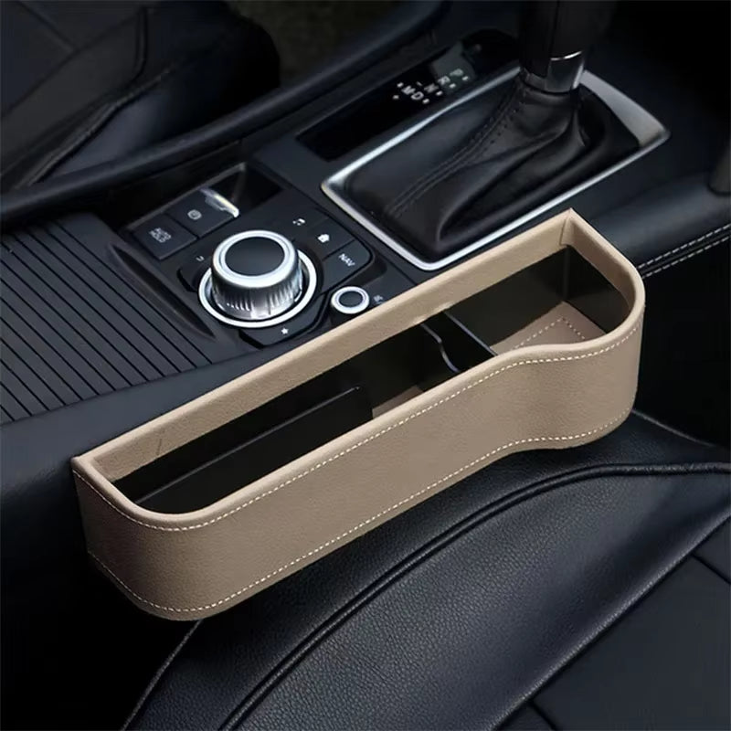 Products​LuxPocket™ Leather Car Seat Gap Organizer – Declutter Your Drive in Style -Smartshelf Sales Smartshelf Sales