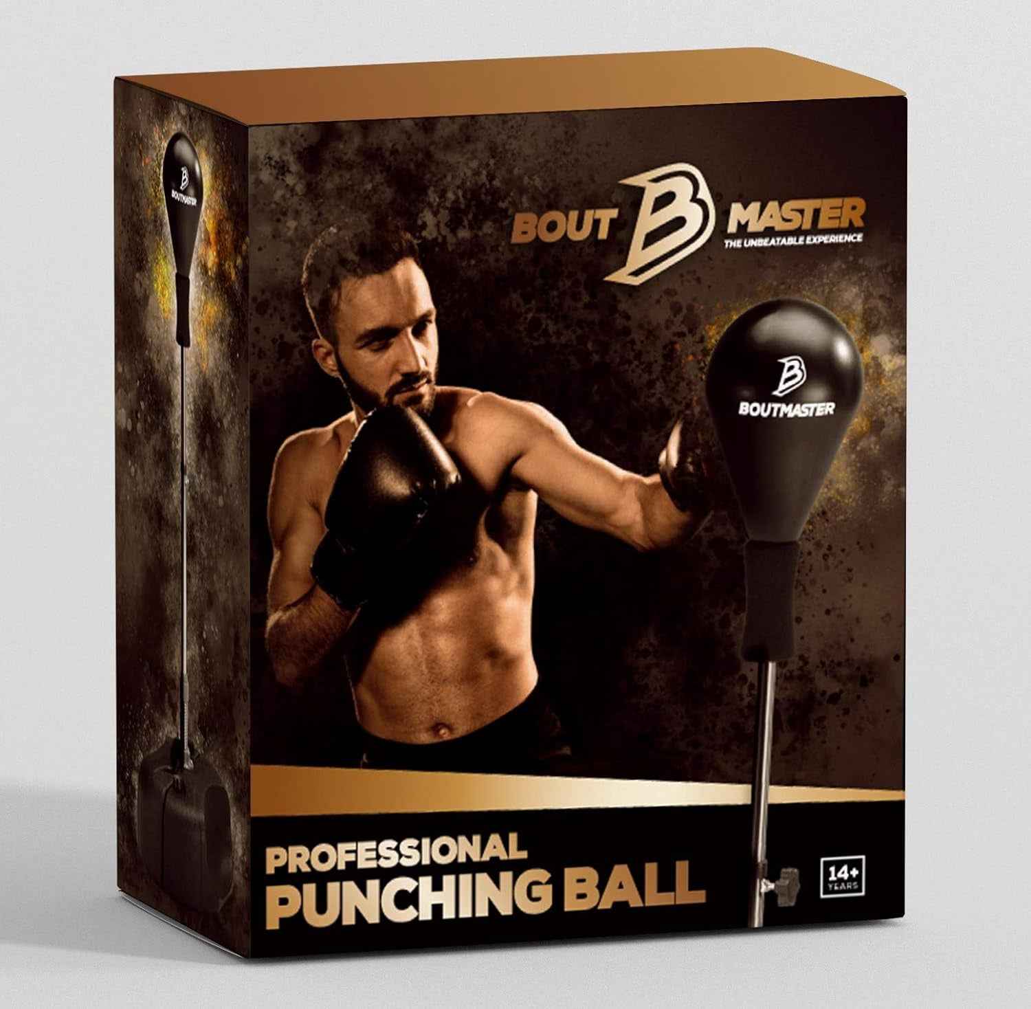 Techtools Punching Bag with Stand, Boxing Bag for Teens & Adults - Height Adjustable - Speed Bag for Training, Boxing Equipment, Stress Relief & Fitness