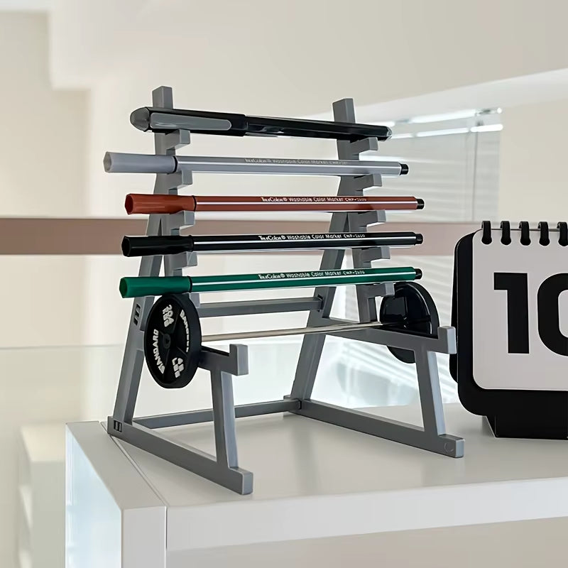 Products​Barbell Pen Holder – Lift Your Desk Game! -Smartshelf Sales Smartshelf Sales