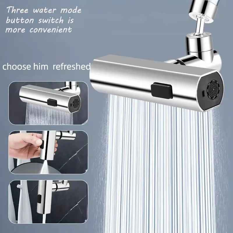 Products​Waterfall Swivel Faucet Nozzle – 3 Modes of Pure Convenience -Smartshelf Sales Smartshelf Sales