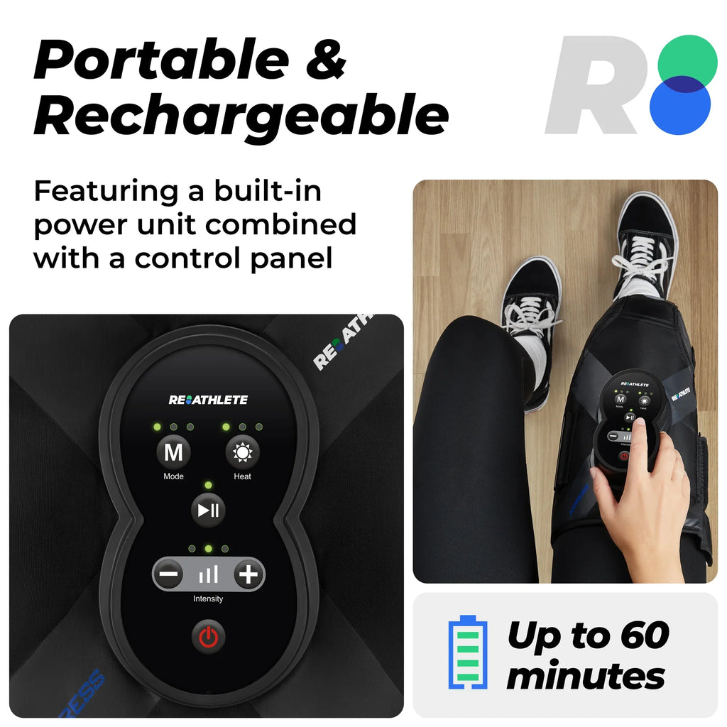 Rechargeable Knee Massager for Pain Relief & Comfort