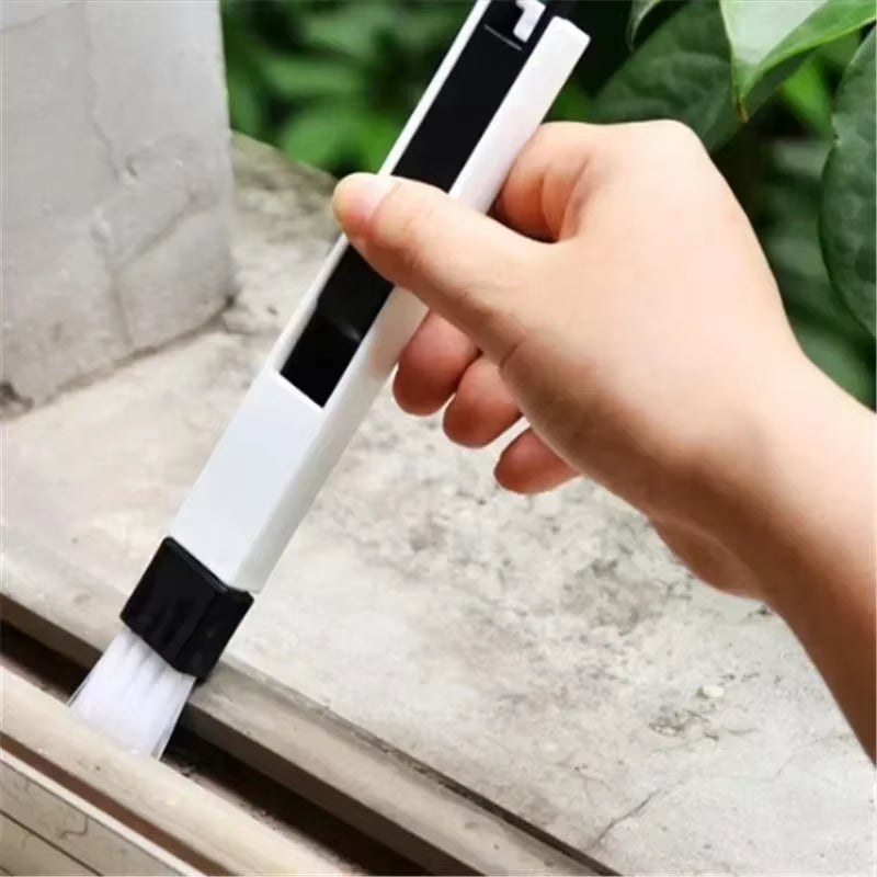 Products​CleanSweep Polished Window Track & Keyboard Brush – Nook & Cranny Dust Shovel for Effortless Cleaning -Smartshelf Sales Smartshelf Sales