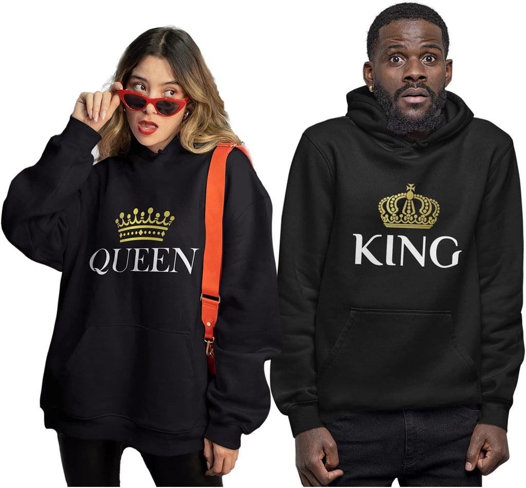 His and Hers Matching Valentines Day Hoodies