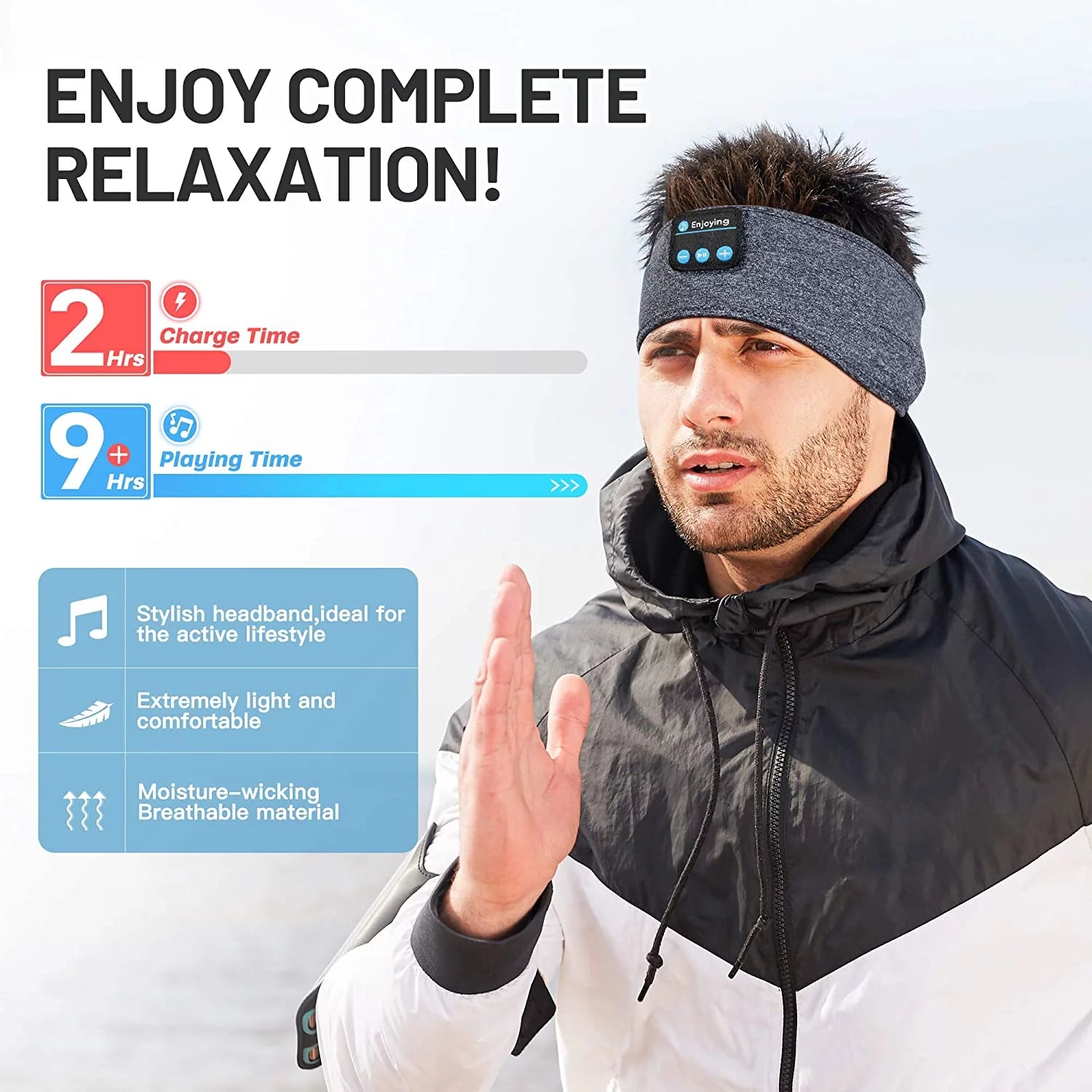 Sleep Headphones Wireless for Comfort & Relaxation