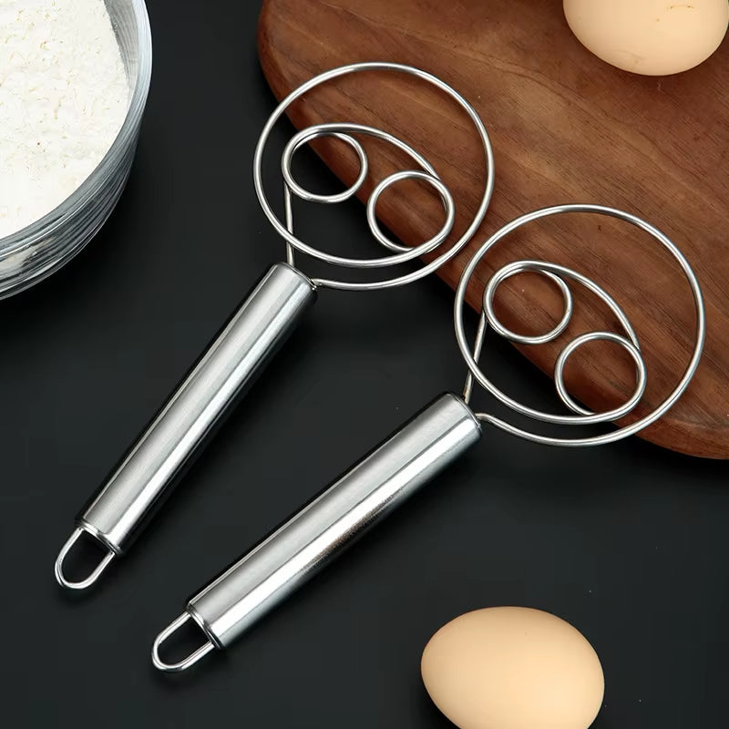 Products​Baker’s Best Danish Dough Whisk – Dutch-Style Stainless Steel Hand Mixer for Effortless Bread, Biscuits & Cakes -Smartshelf Sales Smartshelf Sales