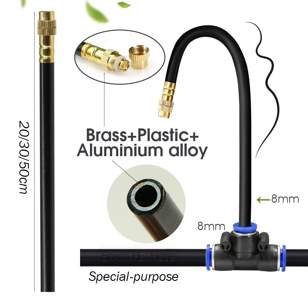 Products​DIY 30M-5M Universal Sprayer Kit – Patio Misting & Cooling System for Garden Irrigation -Smartshelf Sales Smartshelf Sales