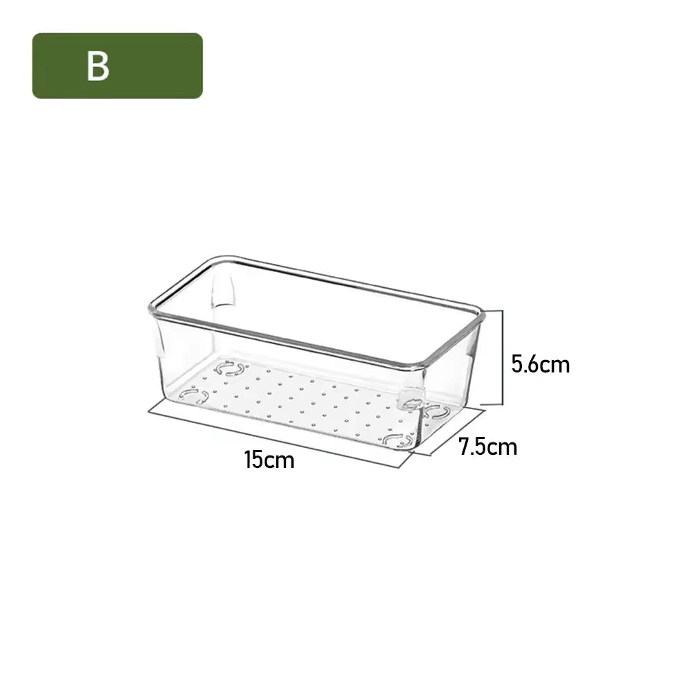Products​ClearNest Organizer – Transparent Anti-Scratch Drawer Storage Box for Cosmetics, Office & Home -Smartshelf Sales Smartshelf Sales
