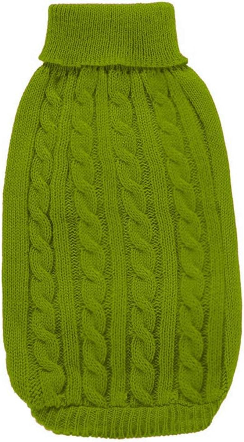 Small Dog Sweaters Knitted Pet Sweater for Winter