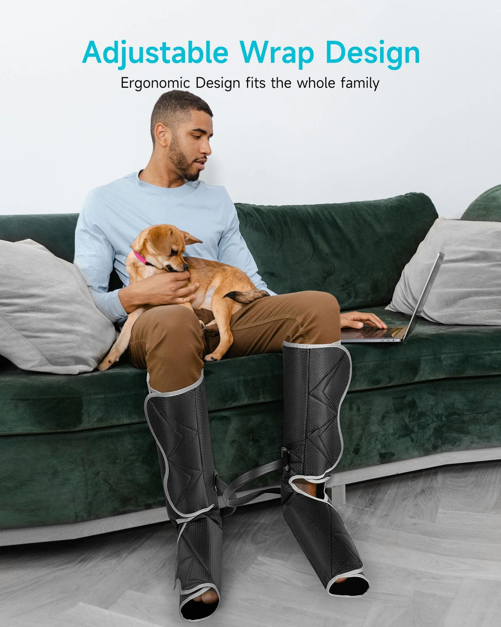 leg compression boots for circulation