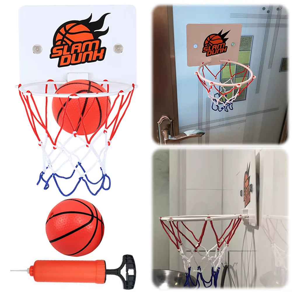 Suction Cup Basketball Hoop Wall-Mounted Basketball Hoop Practice Basketball Hoop Basketball Accessories